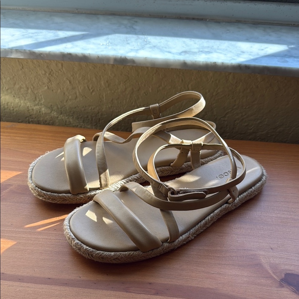 VINCE Tan Espadrilles